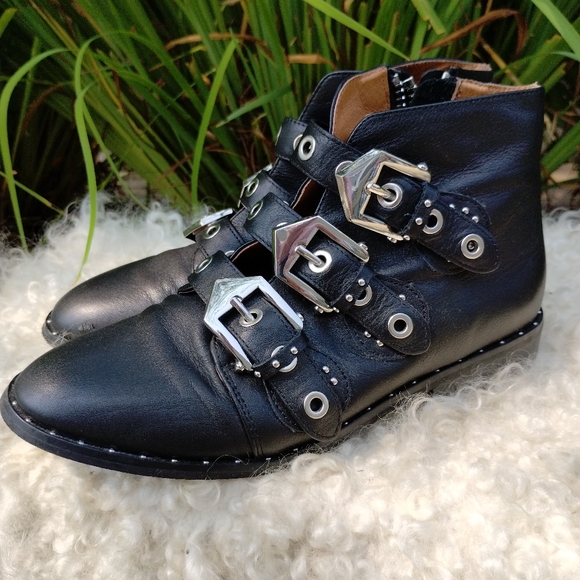 Sol Sana Maxwell Buckle Boots 6 - Picture 1 of 11